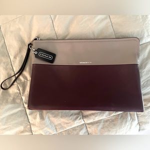 📦 2 Tone Coach Evening Bag / Wristlet